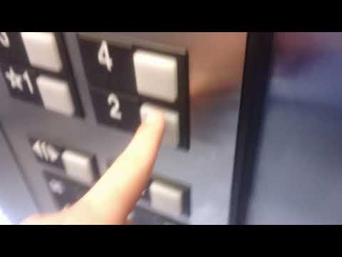 2 minute ride On The Otis Series 1 Hydraullic Elevator At The Crabtree Overlook One Parking Garage,