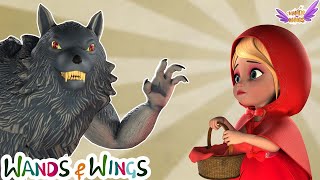 Princess Red Riding Hood | The Big Bad Wolf Story + Princess Lost her shoe &amp; More | Wands and Wings