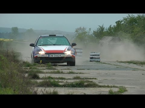 1 KJS Zagrodno 2019 - Marcin Pieszak / Rafał Motecha - Honda Civic