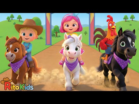 🌟 ¡Arre, Arre Caballito! 🐴✨ | Canción Infantil Divertida y Animada