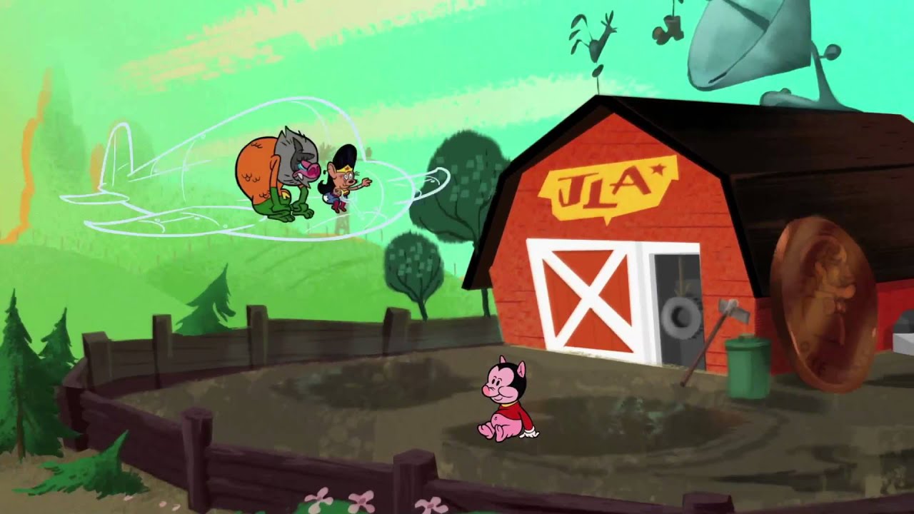 DC Nation: DC Nation's Farm League - The Boiled Wonder and When the League's Away The Pig Will Play