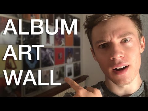 DIY Album Art Wall (Tiktok Trend)