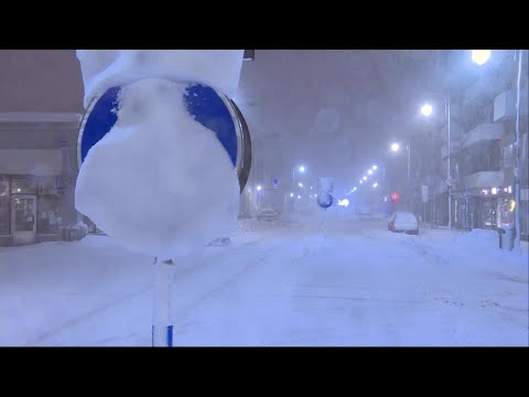 Snöovädret väntas orsaka stora besvär i trafiken - Nyheterna (TV4)