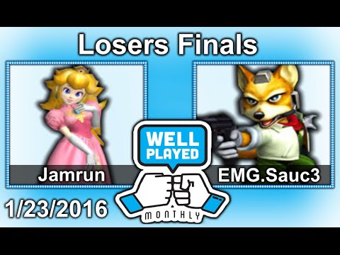 Well Played Monthly #5 Melee - EMG.sauc3 vs Jamrun - Losers Finals