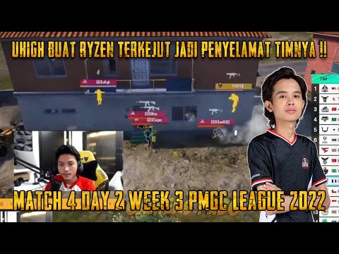 Btr Ryzen Terkejut Melihat Tim Uhigh Menggila Tabrak Tim 4AM | PMGC League 2022