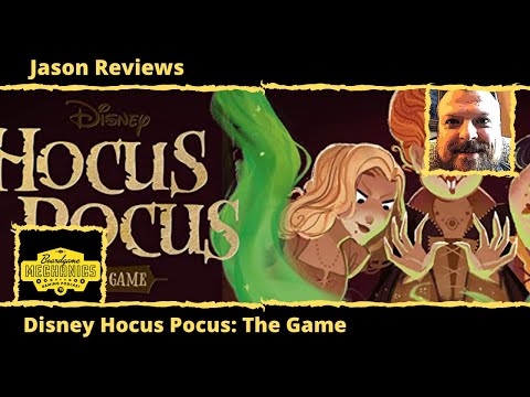 Jason’s Board Game Diagnostics of Disney Hocus Pocus: The Game