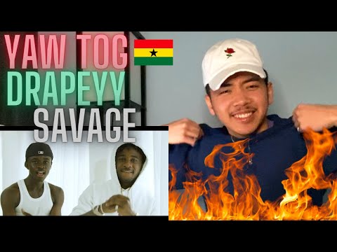 Drapeyy X Yaw Tog - Savage (Official Video) AMERICAN REACTION! Ghana Drill Rap Music 🇬🇭🔥 KUMERICA