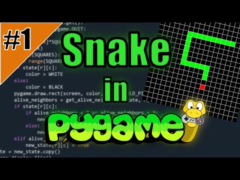 Programming Snake In Python 1 Pygame Tutorial German Installation And Basic Structure