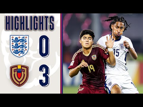 Young Lions Defeated In Opener | England 0-3 Venezuela | FIFA Under-17 World Cup | Highlights
