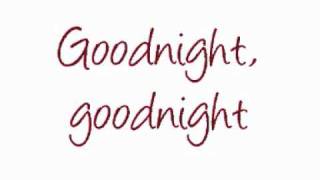 Maroon 5 - Goodnight Goodnight lyrics