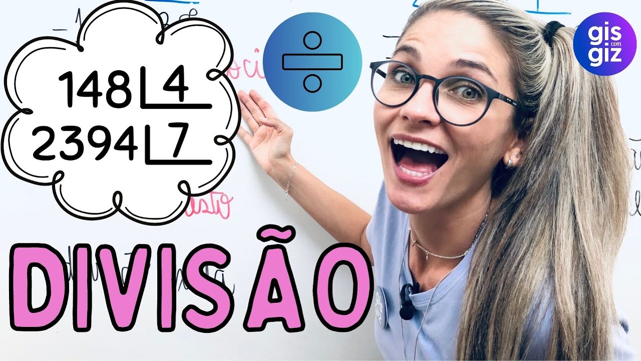 DIVISÃO COM UM NÚMERO NA CHAVE \Prof. Gis/