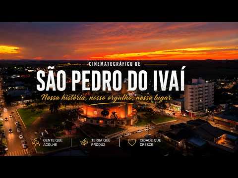 Você pode até sair de São Pedro do Ivaí… Mas São Pedro Nunca Sai de Você. ⭐
