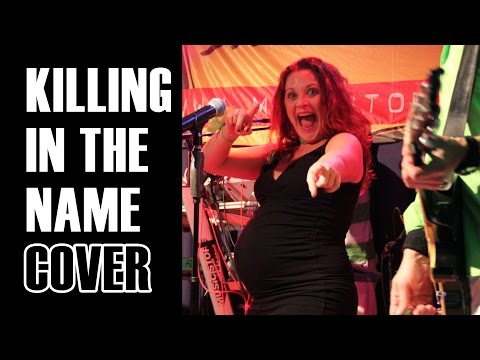 MILESTONE - Pregnant Woman Singing RAGE AGAINST THE MACHINE - Killing In The Name Live