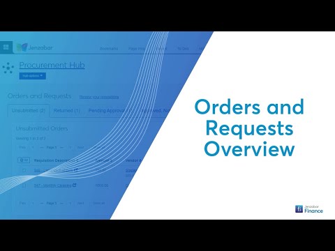 J1 Web Orders And Requests Overview