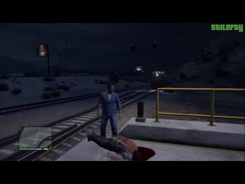 GTA 5 PS3 - Mission #83 - Sidetracked (Obvious) [100% - Gold Medal]