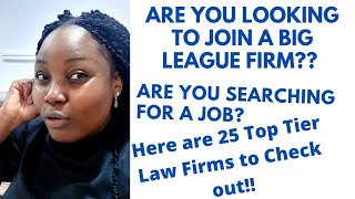 TOP TIER LAW FIRMS TO WORK WITH IN NIGERIA TODAY!! #lawstudents #nigerianlawyer #career #jobs #2022