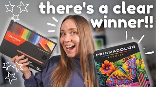 Prismacolor VS Caran D'Ache Luminance Colouring Pencils | which is best