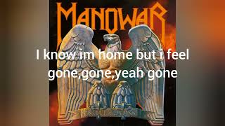 MANOWAR - Shell Shock (Lyrics Video)