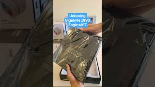 Unboxing Gigabyte Z890 EAGLE WIFI7 PLUS #gigabyte #z890 #pcbuild #buildapc #computer