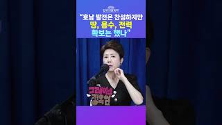 [뉴스트라다무스] '반도체 호남 이전' 상황에 대해 정옥임 "땅, 용수, 전력이 이미 확보된 비수도권 지역은 열불 나는 것" #shorts