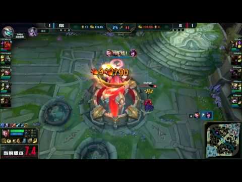 LPL Spring:  EDG vs. IG Fireloli Rangar's Backdoor