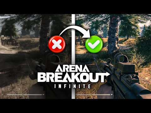 The MOST IMPORTANT settings for Arena Breakout Infinite!