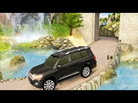 Real off-road Prado driving games mountain climb