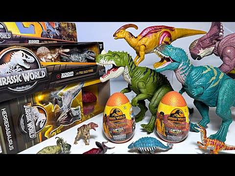 NEW Chaos Theory Jurassic World Dinosaurs! Majungasaurus, Ceratosaurus, Pachyrhinosaurus