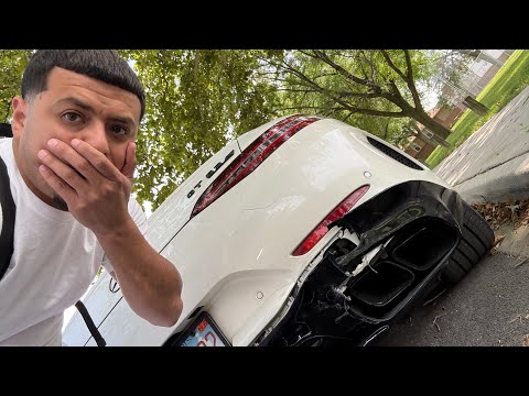 Someone crashes into my gt 63s benz *I can’t catch a break*