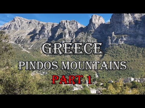 Greece, Pindos Mountains, Zagoria-Trail. Part 1 from  Klidonia to Mikro Papigo