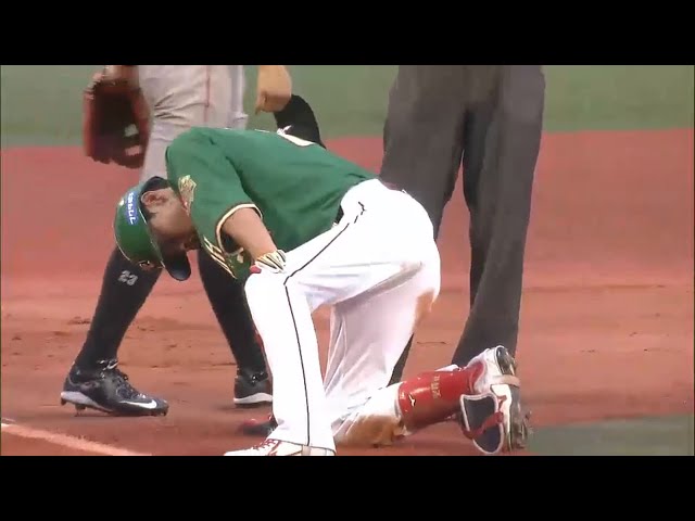 【1回裏】打って・走って・最後は歩いて!? イーグルス・聖澤の世にも奇妙な先制劇!! 2015/7/24 E-M