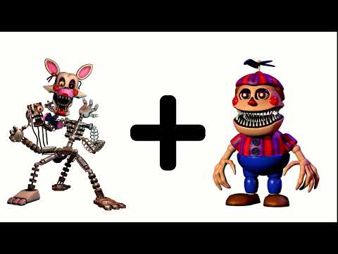Mangle + Nightmare Balloon Boy = ??? | FNAF ANIMATION PART 1