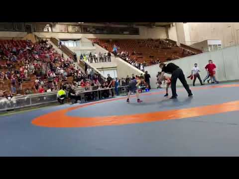 Tournament “Poddubny Wrestling League School” 20.05.2022 2010-11. Lev Esenin 10 years, 28 kg.