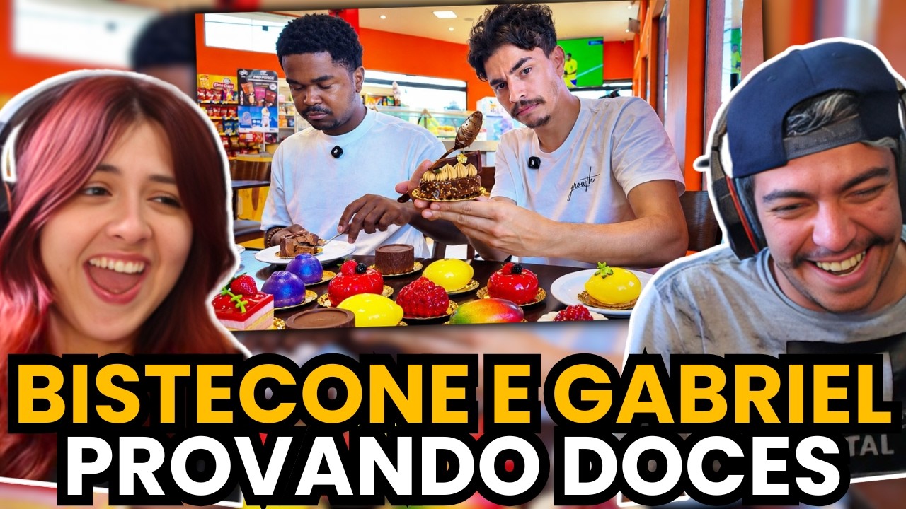 BISTECONE EXPERIMENTANDO OS FAMOSOS ENTREMET! (se surpreendeu) | react