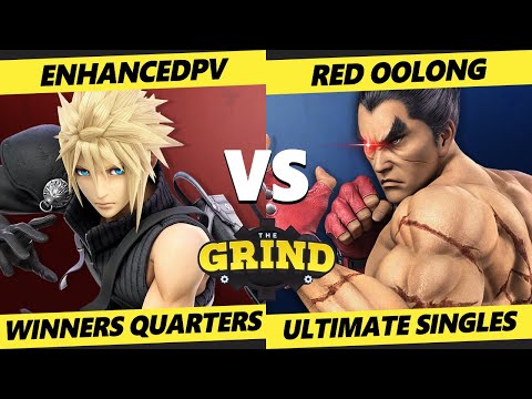 The Grind 144 Winners Quarters - enhancedpv (Cloud) Vs. Red Oolong (Kazuya) Smash Ultimate - SSBU