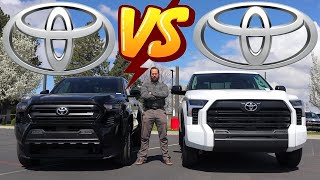 2024 Toyota Tundra vs 2024 Toyota Tacoma: Which Toyota Truck Is Best?