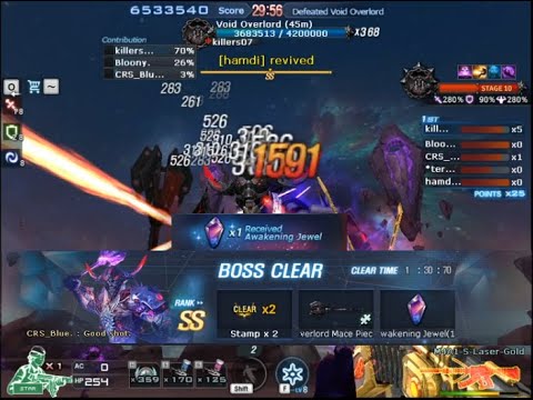 Glitch + Fast clear | Void Rift Nightmare | M4A1-S Laser Gold