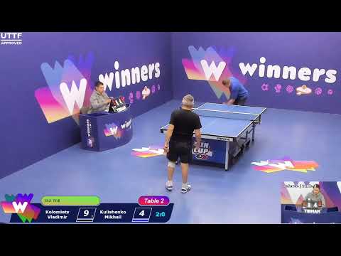 WINners CUP table 2  03.10 Kolomiets Vladimir - Kulishenko Mikhail 13:00