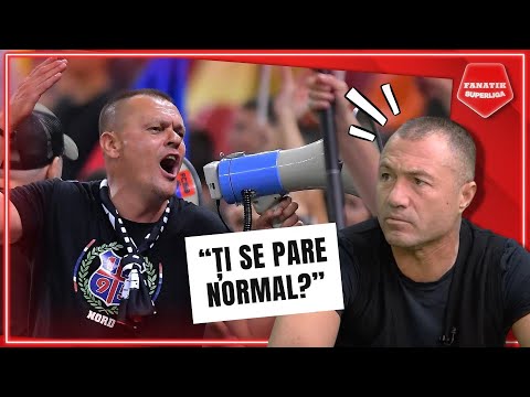 Adrian Ilie, DIALOG INCINS cu seful galeriei FCSB, Gheorghe Mustata