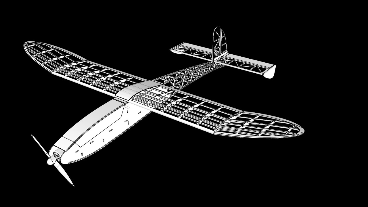 Lietadlo Banana 900 RC elektro