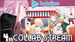 Thumbnail for 【COLLAB】SNACK TIME! 4th Collab Stream (The Best Number)  #hololiveEnglish #holoMyth