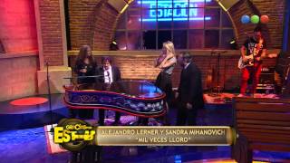 Alejandro Lerner, Sandra Mihanovich, &quot;Mil Veces Lloro&quot; -- Gracias por Venir