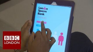 App for sperm donor search - BBC London News