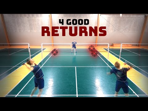 The ultimate guide to returning high serves in Badminton
