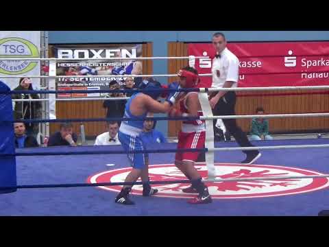 Boxen: Sofian Bizzit - Maximilian Lang (Hessenmeisterschaft 2017 #14)