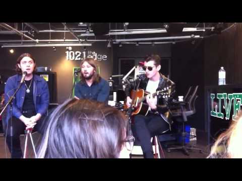 Arctic Monkeys live at 102.1 The Edge 15/09/2013