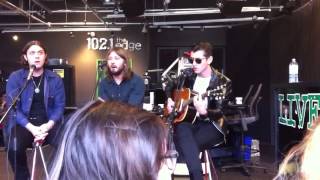 Arctic Monkeys live at 102.1 The Edge 15/09/2013