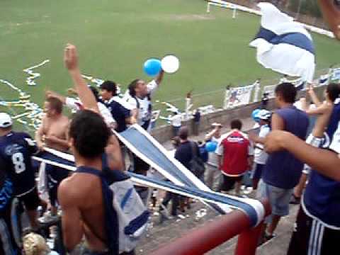 "Recibimiento del Deportivo Merlo.MOV" Barra: La Banda del Parque • Club: Deportivo Merlo