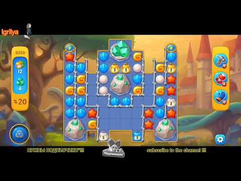 Fishdom level 8356, 8357, 8358, 8359, 8360 / Фишдом уровень 8356, 8357, 8358, 8359, 8360