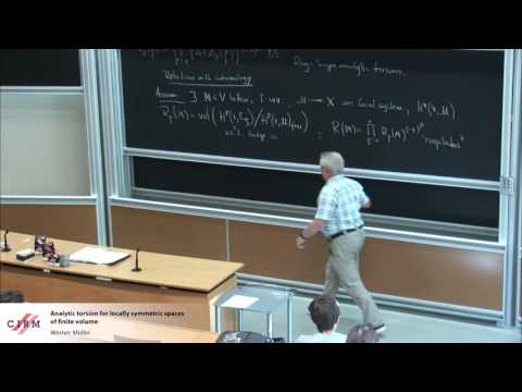 Werner Müller : Analytic torsion for locally symmetric spaces of finite volume